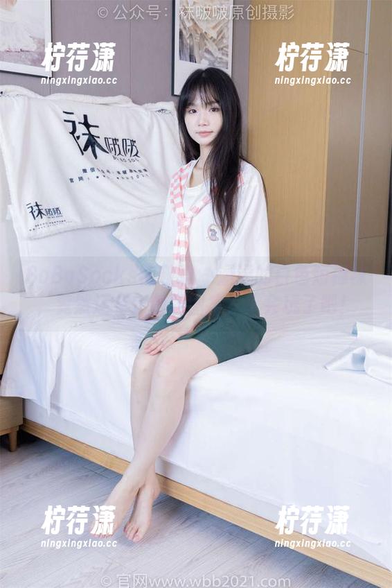 BoBoSocks袜啵啵 - 涵涵的白色短棉袜，竟然还有定制版图集？太会玩了吧！-柠荇潇