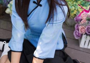 尤果网 - 最新写真！李易童的体操服，肚子里的小宇宙在爆发。