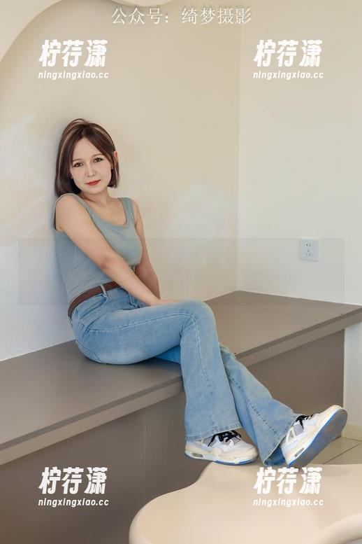 绮梦摄影 - 稻芽儿皮衣合集：谁说辣妹不能穿皮衣？更新一下你的审美吧！-柠荇潇